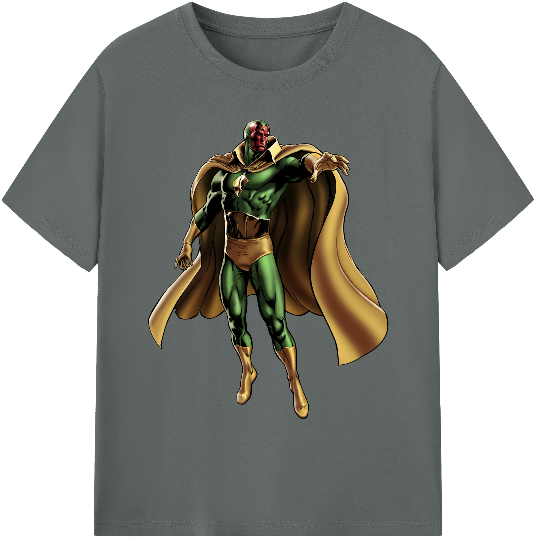 （画像用） アベンジャーズ The Avengers 綿100％ メンズ半袖Tシャツ｜肌触りやわらか＆通気性